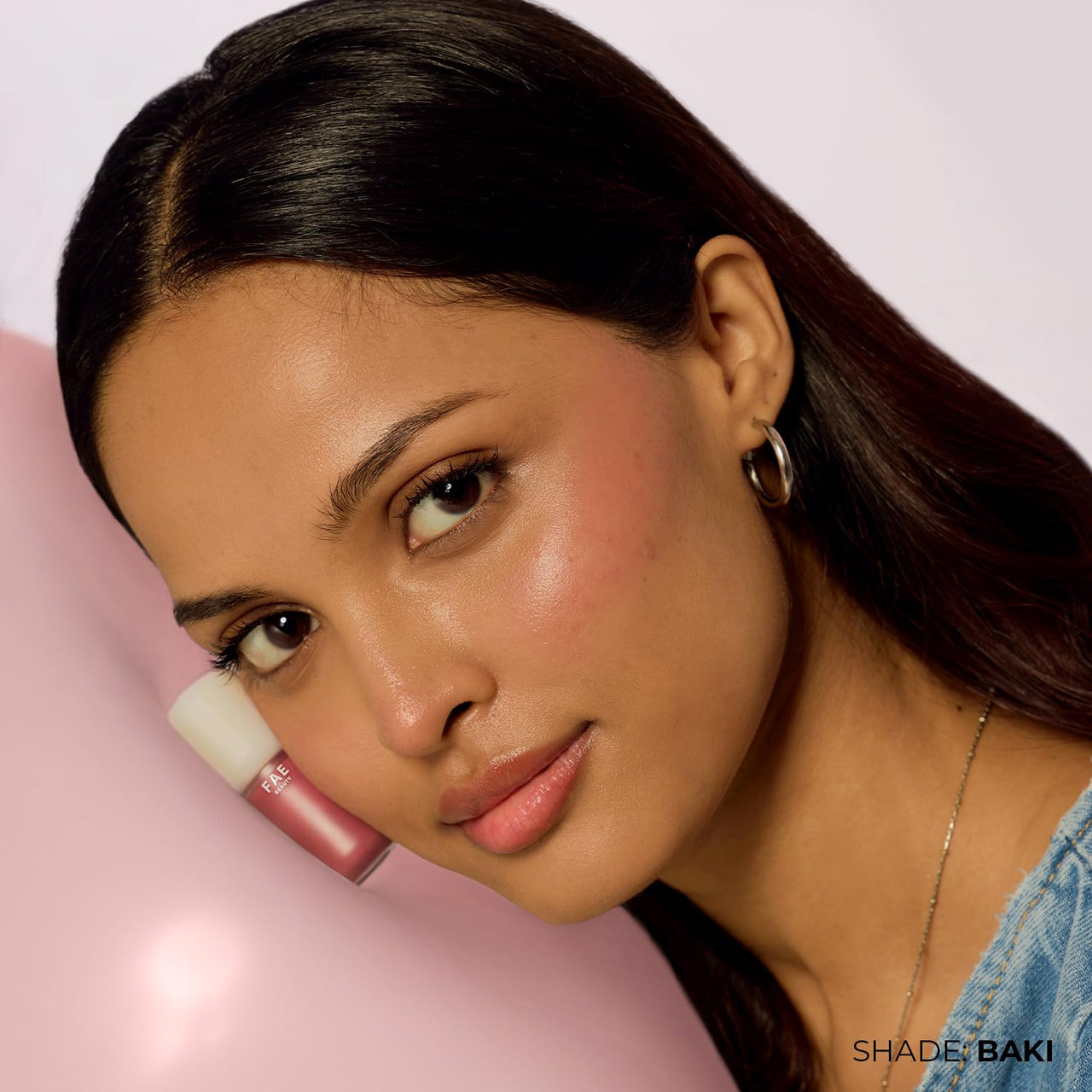 Fae Beauty Liquid Lush Blush (5.5ml) | Featherlight, Easy Blend Formula with a Seamless, Serum Like Finish | 8hr Long Wear | Rich, Buildable Pigment | Formulated with a Bloom Blend of Hibiscus, Magnolia and Chamomile Extracts - Baki
