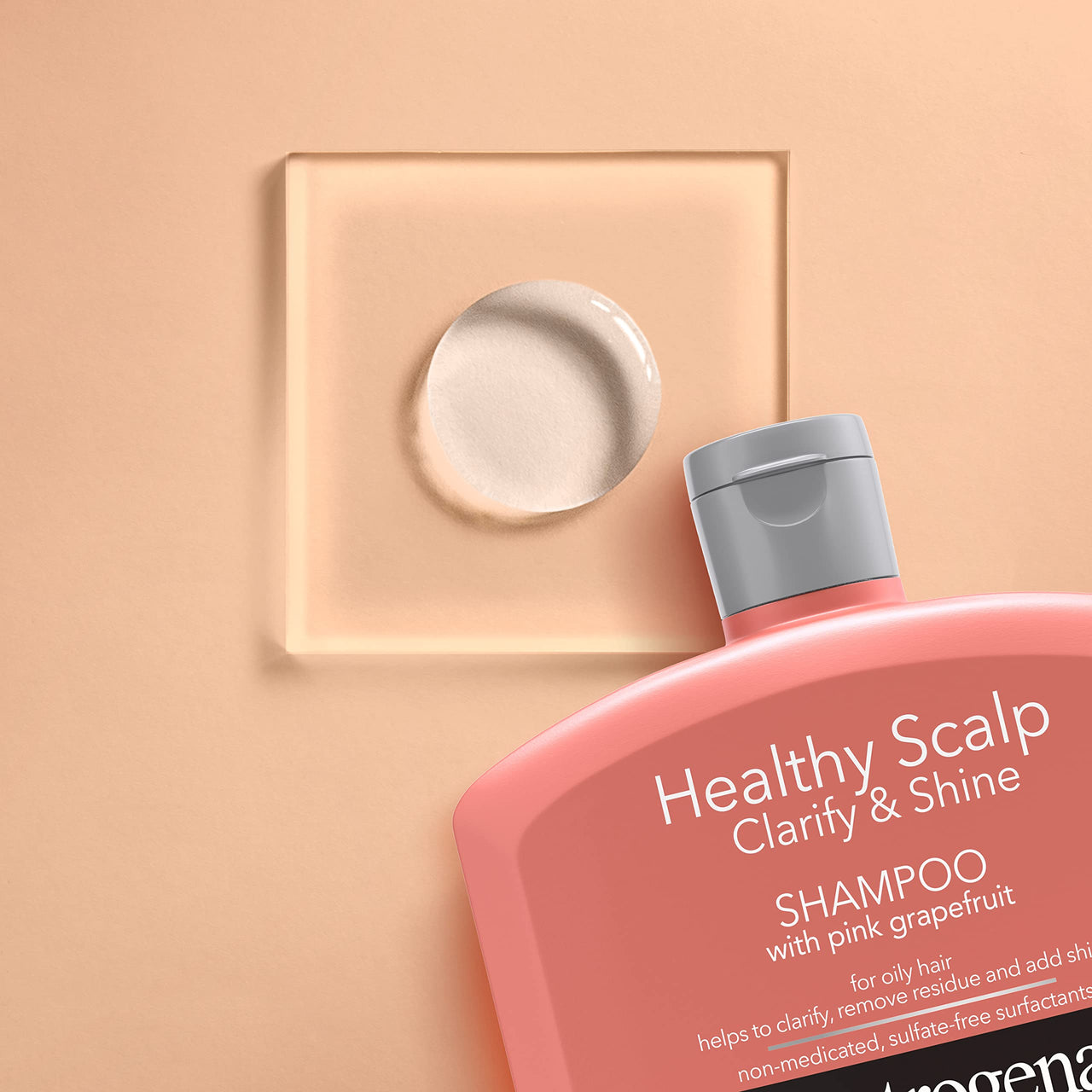 Neutrogena Shampoo Color Safe, Clarify & Shine with Pink GrapeFruit, 12 Ounce