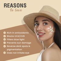 Glamveda Glutathione & Vitamin C Sunscreen SPF 50 Pa+++| Broad-spectrum Sunscreen with Advanced Blue Light Filter | UVA/UVB Protection | No White Cast, Water resistant & Non Sticky | 50gm