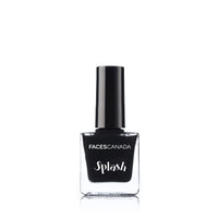 FACESCANADA Faces Splash Glossy Finish Nail Enamel, Viola 41, 8 Ml And Faces Glossy Splash Nail Enamel, Black Beauty 15, 8 Ml And Faces Splash Glossy Nail Enamel (Frozen 40, 8 Ml)