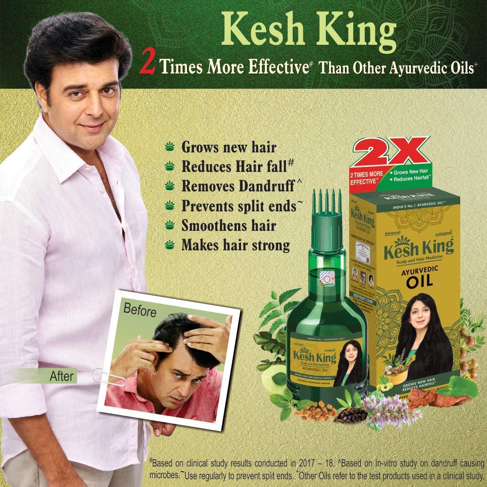 Kesh King Hair Oil - 100ml (20ml FREE)
