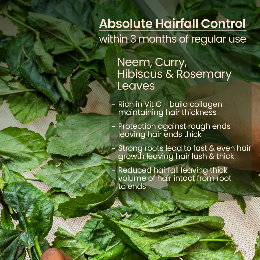 Nat Habit Tri-Leaf Rosemary Winter Hair Oil For Men & Women Hairfall Reduction, Suitable For All Hair Types, No Paraffin, Mineral Oil, Preservatives & Chemicals, 100ml