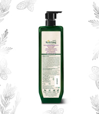 Kesh King Organic Rosemary Shampoo with Tulsi, anti hairfall shampoo for stronger hair growth and damage repair, sulphate free & ayurvedic, 300ml