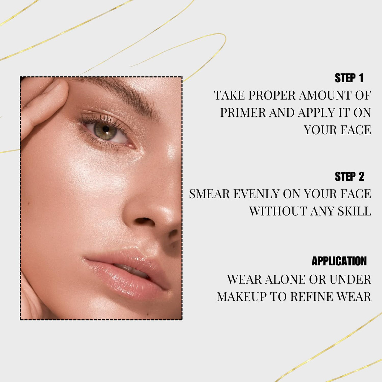 Lakyou Beauty 24K Gold Master Primer Oil Free Formula Lightweight 30ml