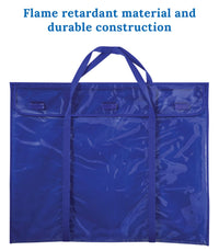 Carson Dellosa Deluxe Bulletin Board Storage Bag Pocket Chart, (24