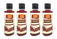 Khadi Pure Herbal Satritha Shampoo/Hair Cleanser, 210 ml (Pack of 4)