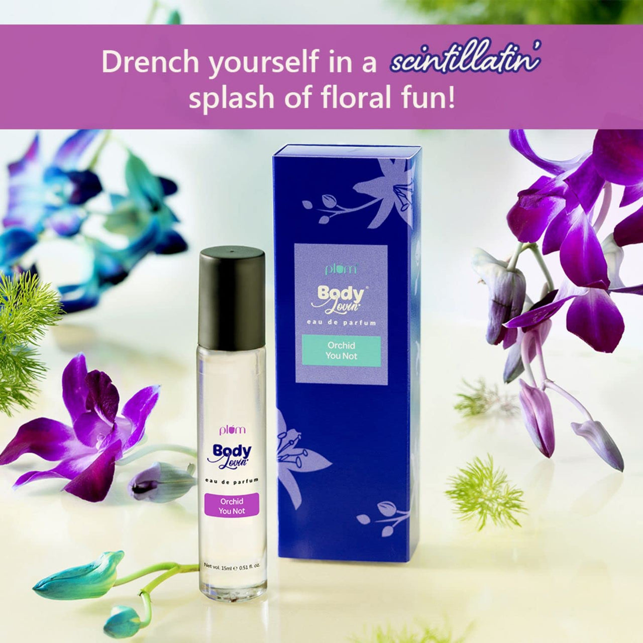 Plum Bodylovin' Hawaiian Rumba Eau De Parfum Spray, 15Ml & Orchid-You-Not Eau De Parfum Spray, 15Ml For Women