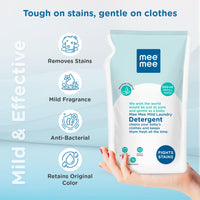 Mee Mee Baby Liquid Detergent 500 ml | Ph balanced, Free from Harsh Chemicals, Safe for mother's hands & baby's skin | Anti-Bacterial, Removes Stains & Odor with One Drop, Hypoallergenic
