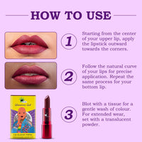 Clumsy Cat Glamorous Geet Matte Lipstick – Wine Shade | Long Lasting, Waterproof, Smudge-Proof & Non-Sticky | Burgundy Wine Lipstick for Women & Dusky Skin | Bold Daily Use Lip Color for Office, Party & College