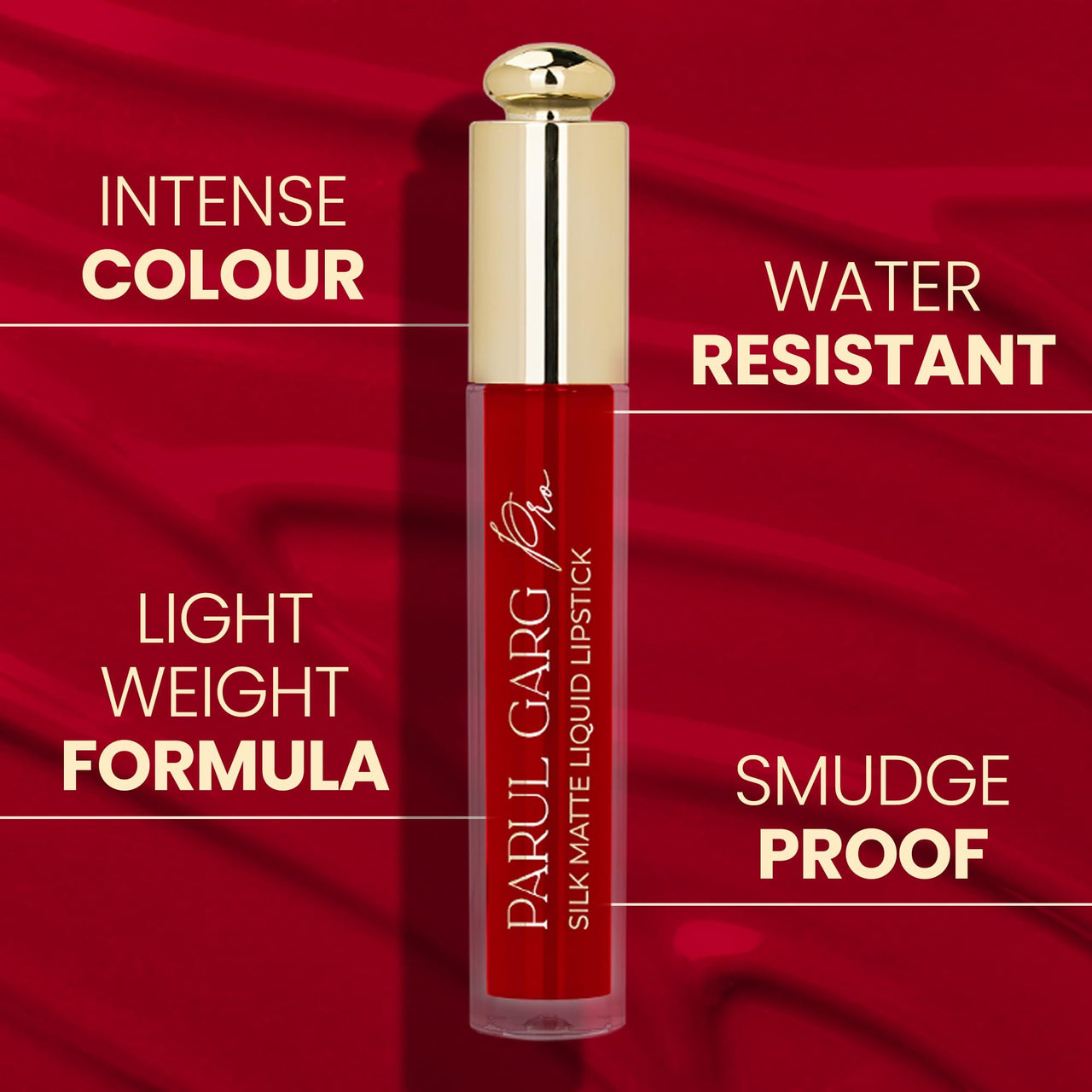 Parul Garg Silk Matte Liquid Lipstick (Poppy, 3ml)