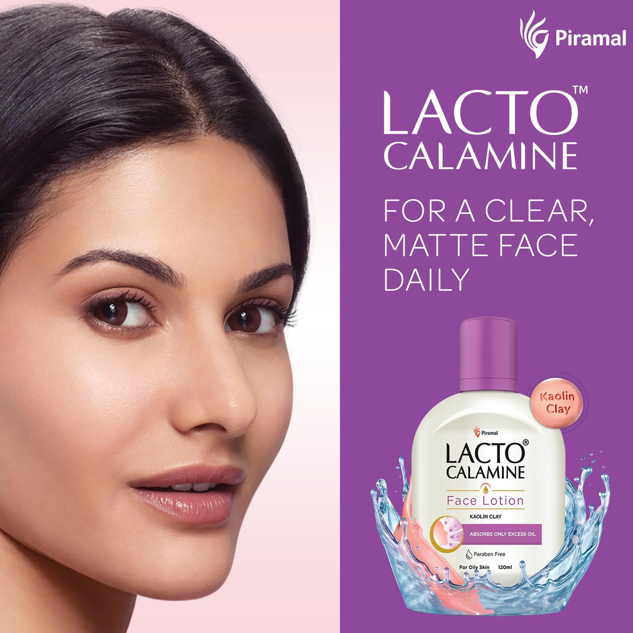 Lacto Calamine Face Lotion for Oil Balance - Oily Skin - 30 ml