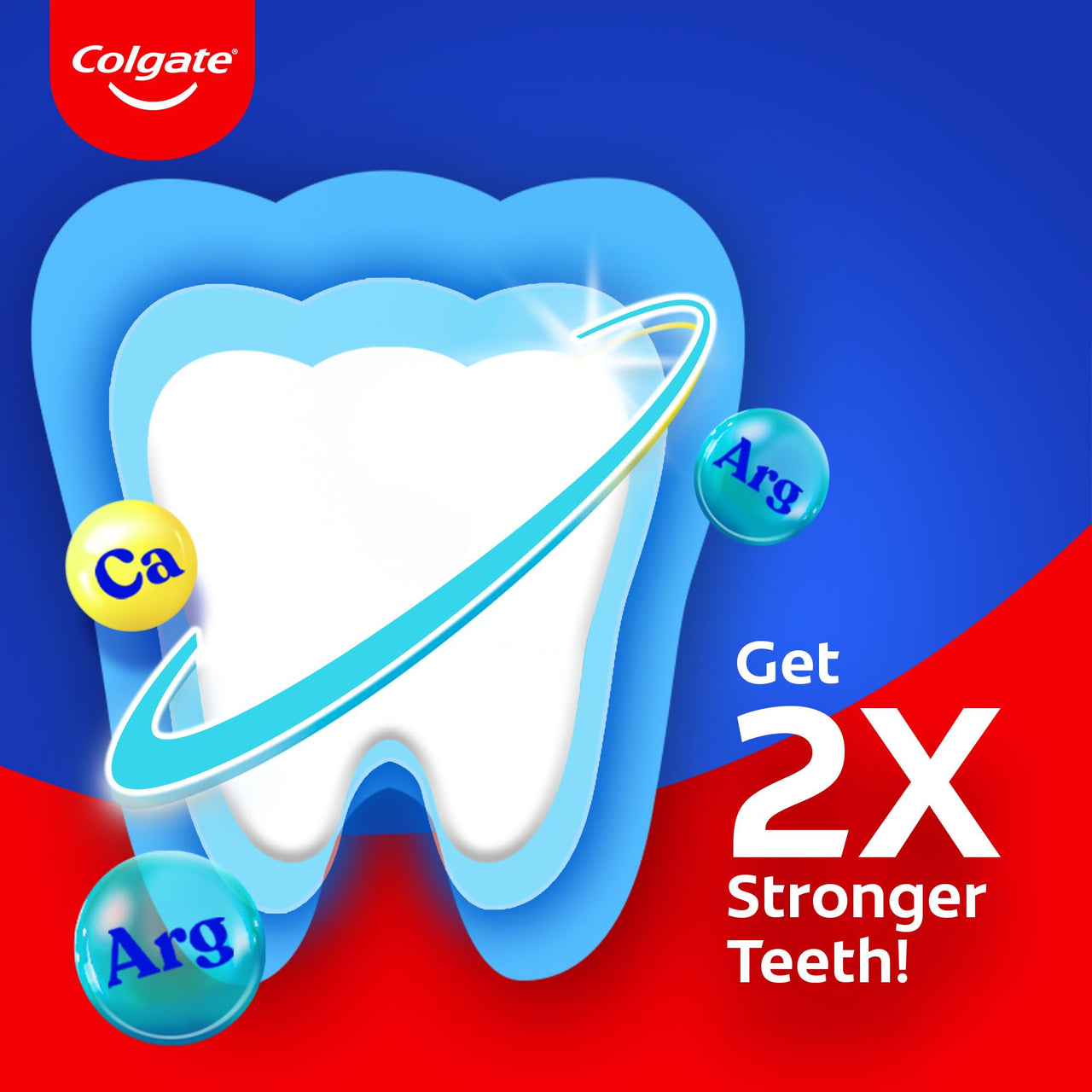 Colgate Strong Teeth Toothpaste, 800g (200g*4), India's No: 1 Toothpaste Brand, Calcium-boost Tooth Paste for 2X Stronger Teeth, Whitens Teeth, Fresh Breath & Prevents Cavities (Combo Pack Offer)