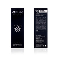 PAC Lash Fixer (Eyelash Adhesive) Transparent | Waterproof & Quick-dry Invisible Eye Lash Glue Works with Synthetic & natural fiber Lashes | Non-Toxic & Non-allergic for All Skin Types