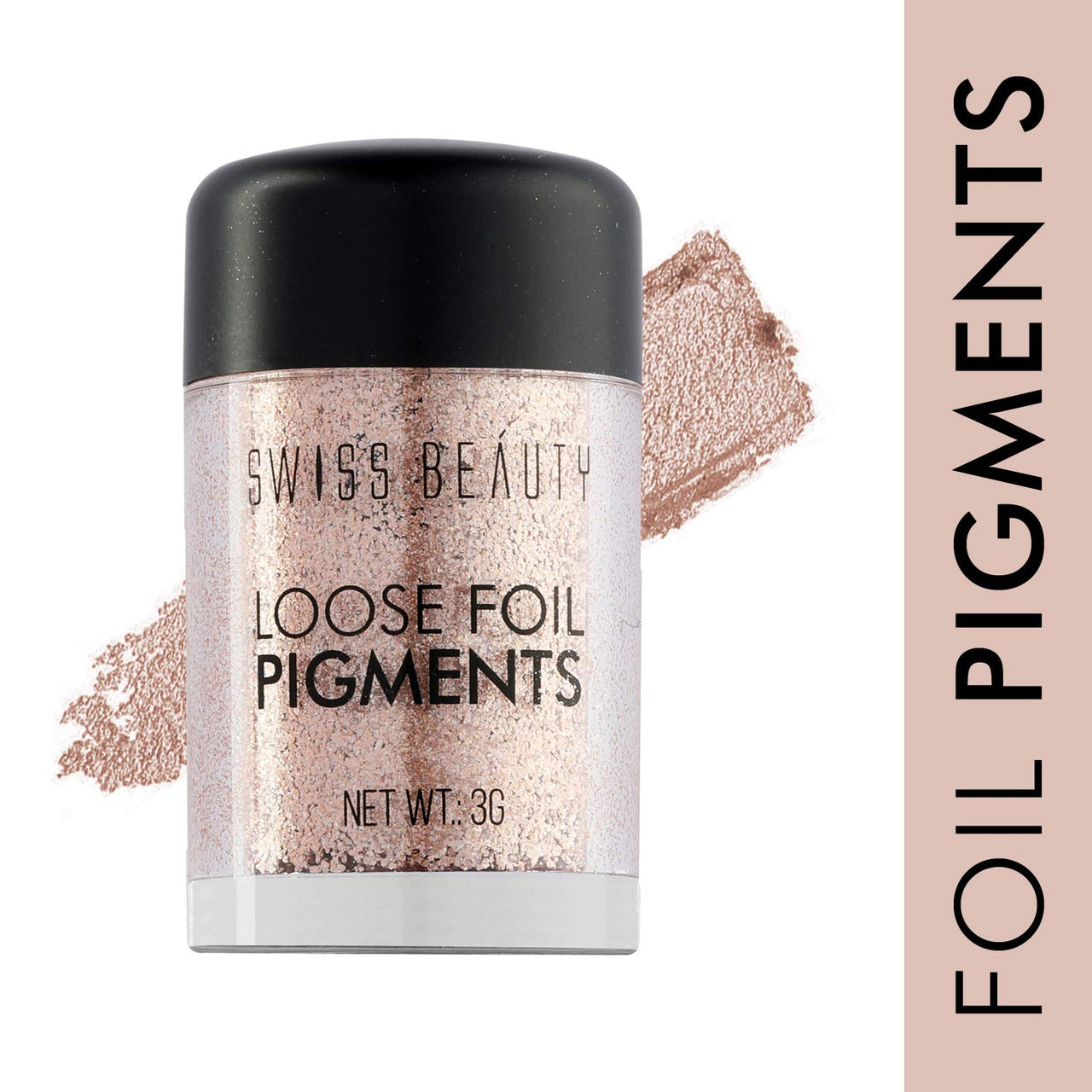 SWISS BEAUTY Loose Foil Pigments Eyeshadow, Eye Makeup, Shade-07, 3G,Multicolor