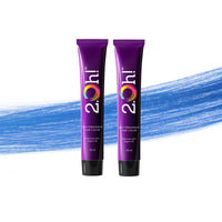 2.Oh! Italian- Blue Hair Color For Women & Men | Ammonia-Free DIY Semi Permanent Hair Color | Enriched with Argan Oil | Lasts upto 12-15 Washes | Pack of 2