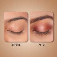 Swiss Beauty Chrome & Matte Twin Eyeshadow Stick | Mix of Matte and Shimmer | Easy to blend, non creasing eyeshadow | 24 Hour Stay | Shade- Garden Blooms, 2g