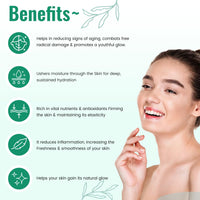 Bioexotica Anti-Oxidant Face Serum Helps Tightening Skin contains Seven Super Herbs & Aloe Vera For 24 Hours Moisturizing Suits All skin Types, No Silicon's & No Parabens - 30 ml (Pack of 1)