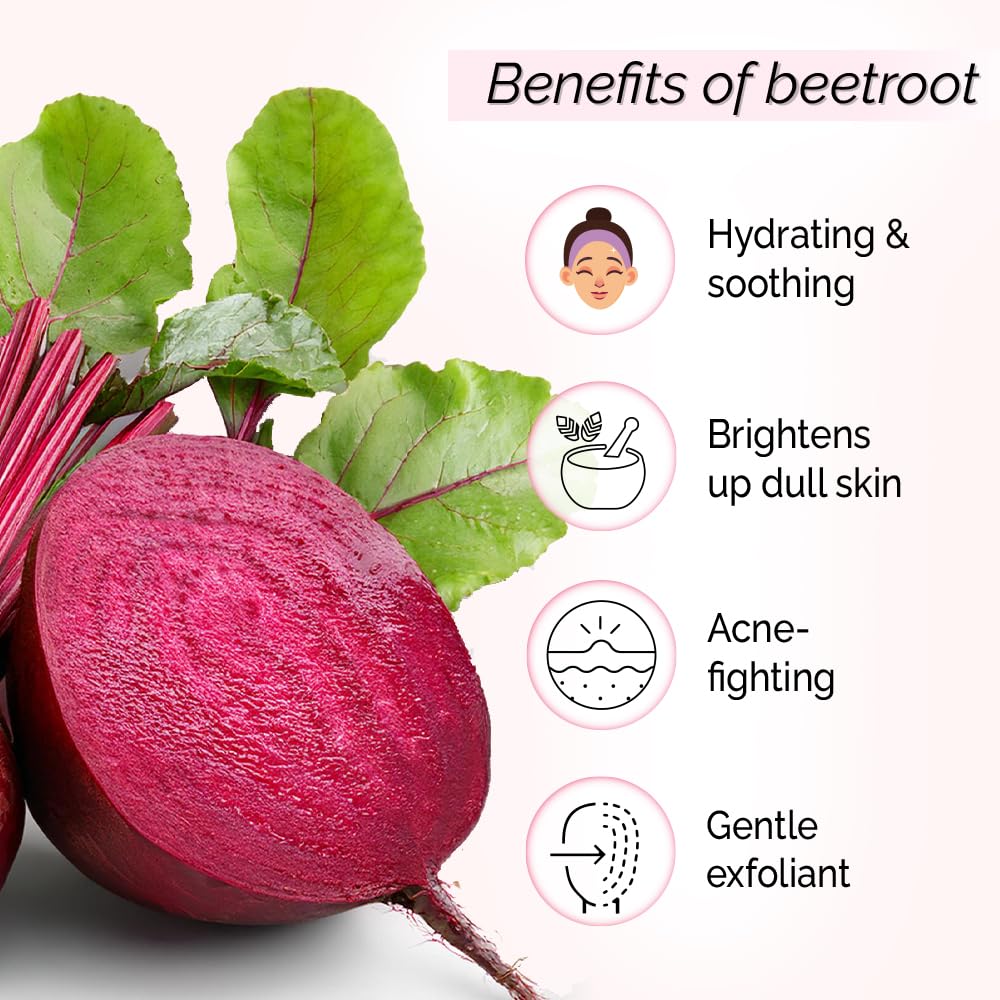 PYOURA Skin Brightening Beetroot Face Toner Mist 100 ml, Helps Control Dark Spots Pigmentation, Toner For Glowing Skin, Aclohol Free Natural Face Serum Toner For Oily Dry Combination Skin