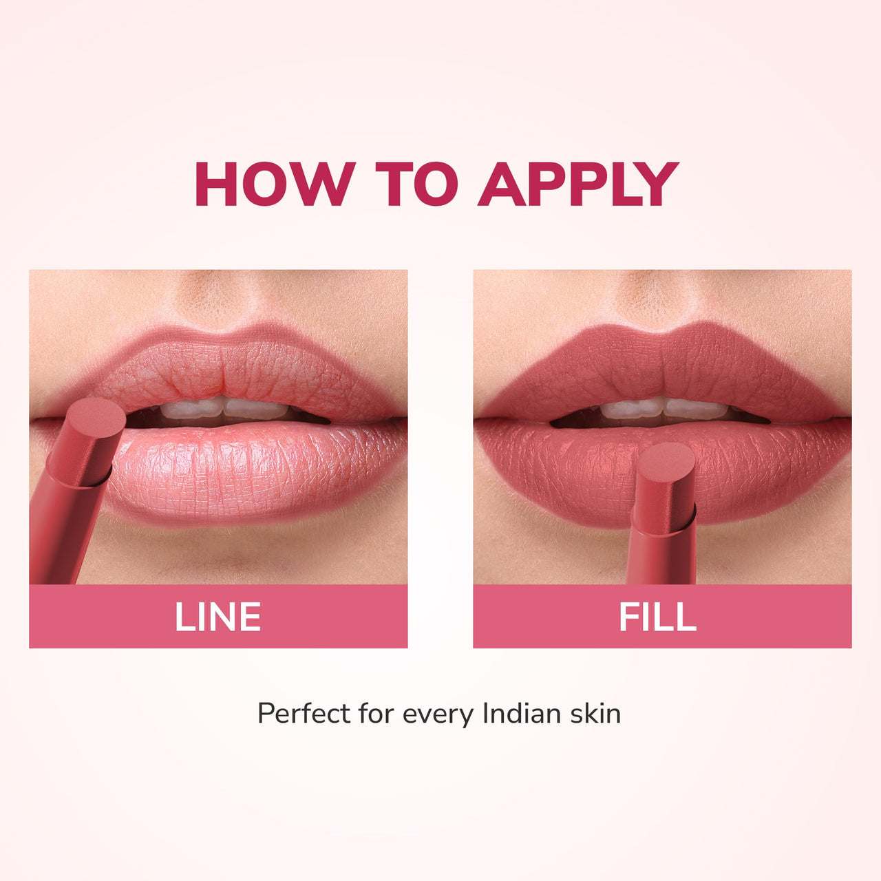 Mila Beauté Pout It Out Matte Lip Crayon | Highly Pigmented & Enriched With Jojoba Oil | Soft Matte Finish | Creamy & Light Weight Texture | Smooth Glide Application | Shade - (Mulan 1.25g)