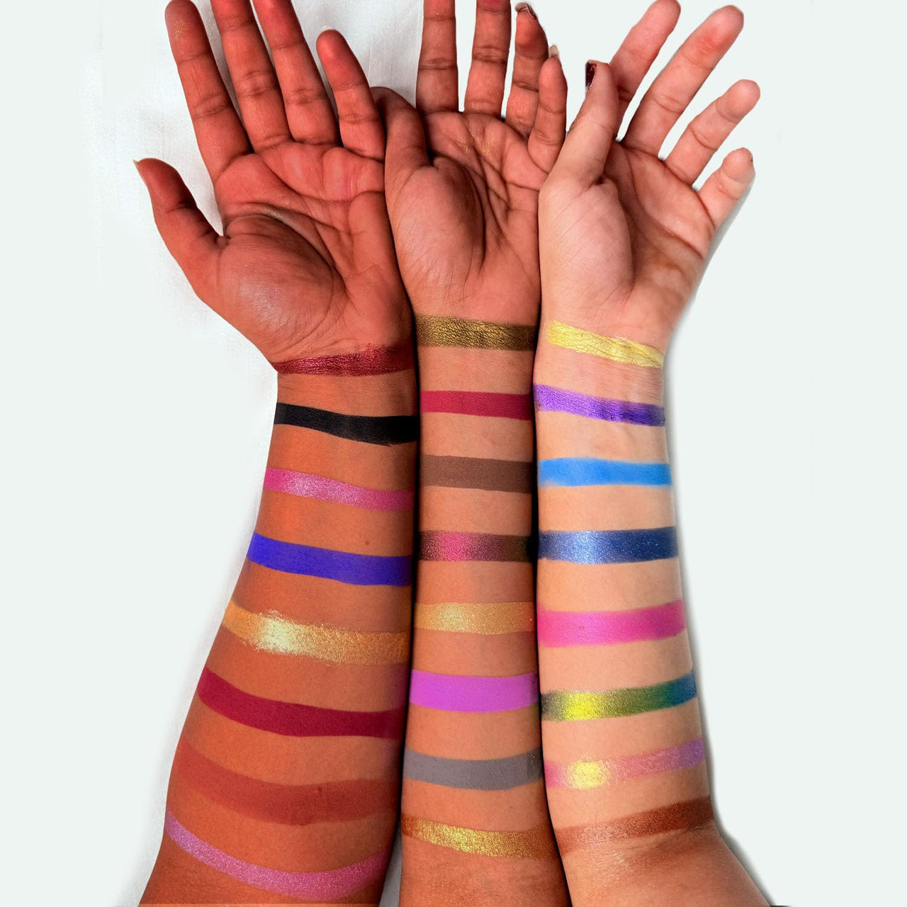 SHOPAAREL Highly Pigmented Long Lasting Blendable Eye Makeup Pallet Spectrum-1 35 Color Eyeshadow Palette Matte to Stunning Shimmer & Glitter for Women Girls