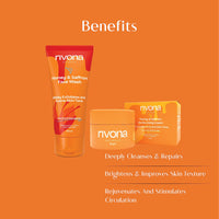 Rivona Naturals Honey & Saffron Face Wash (100 ml) + Honey & Saffron Face Cream (50 gm) Combo For Healthy, Fresh and Glowing Skin