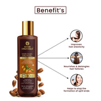 Khadi Organique Moroccan Argan Oil Hair Conditioner For Dry Hair | Frizz Free Hair - 200ML