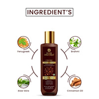 Khadi Organique Fenugreek Hair Cleanser/Shampoo No Parabens, Silicones, Phthalates, Sulphates No Harmful Chemical Cleanser 200 ML