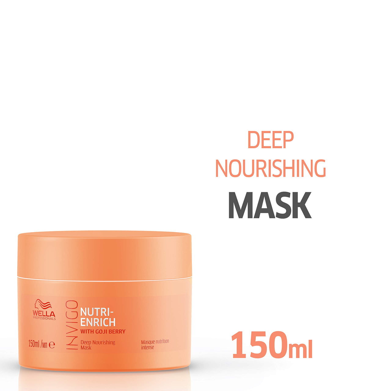 WELLA Professionals Invigo Nutri Enrich Deep Nourishing Mask (For Dry And Damaged Hair) 150 Ml And Shampoo (For Dry And Damaged Hair) 250 Ml Combo,2 Count