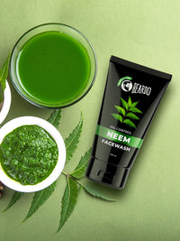Beardo Purifying Neem Face Wash for Oil Control, 100ml (Pack of 2) | Soothes & Heals | Daily facewash for men | Gentle cleansing for oily-acne-prone skin