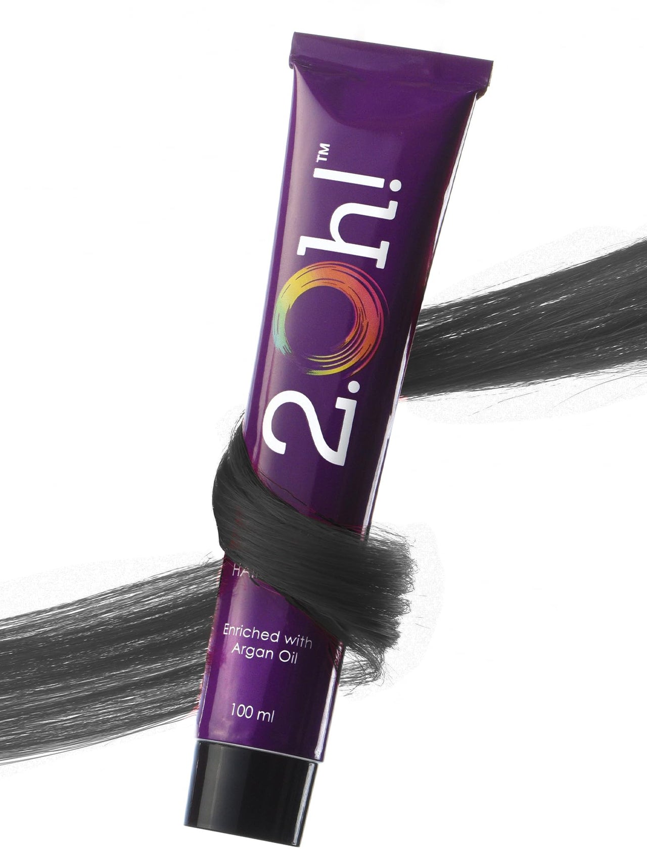 2.Oh! Italian- Charcoal Hair Color For Women & Men | Ammonia-Free DIY Semi Permanent Hair Color | Enriched with Argan Oil | Lasts upto 12-15 Washes