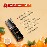 Men Deserve Vitamin C Skin Serum enriched with Saffron Extract for Whitening, Anti-Aging and Resurfacing the skin. 50ml