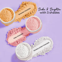 Just Herbs HD Makeup Setting Powder With Rose Extracts & Rice Starch (Pink, 15 g)