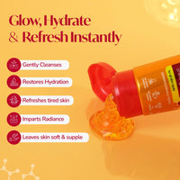 Meglow Refreshing & Rejuvenating Face Wash(70gm) |Aloe Vera Gel (100gm)|Enriched With Aloevera & Cucumber Extract|Gel For All Skin Type|For Men & Women|Helps to Make Skin Soft & Fresh
