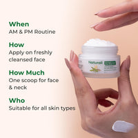 Naturali Pigmentation Corrector Moisturiser | With Superfoods Oat, Pea & Alpha Arbutin | Helps Fade Pigmentation | Evens Skin Tone & Lightens Dark Spots | Paraben-free | For All Skin Types | Best Dark Spot Corrector Moisturiser | 50ml