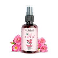 Nat Habit Cold Pressed Oil Combo Castor Hair Oil 200 ml and Pure Gulab Flora Jal (Toner) 100 ml-With Vit-E & Anti-Inflammatory Properties For Hair Care & Skin Care