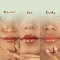 Koe Beauty Double Dip | Pink Spice & Jelly | Warm Rosy Pink Matte Lipstick (2ml) Plus Candy Gloss Finish Lip Topper (2ml) | Perfect Balance of Color & Shine