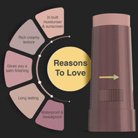 Olivia Instant Makeup Stick Shimmering Concealer lining Yellow, 15g Shade No.07Y (SPF 12)