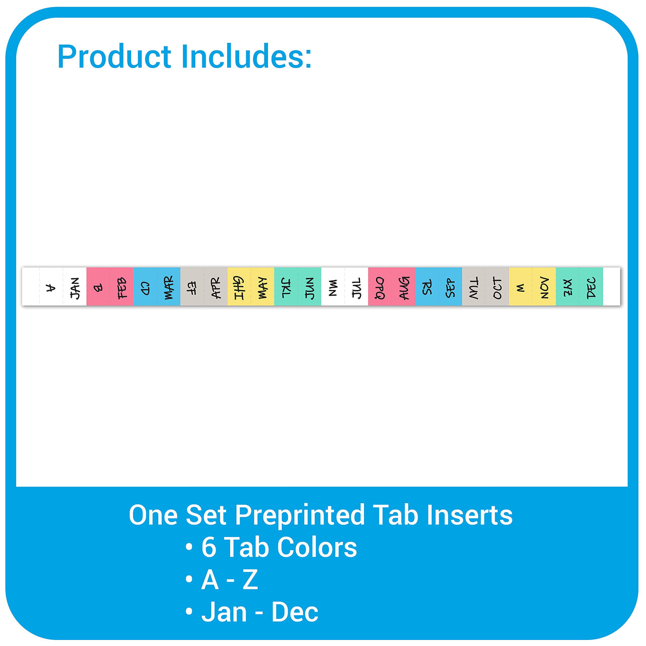 C-Line 13-Pocket Poly Expanding File, 10 x 5 Inches, Junior Size for Receipts and Checks, Includes Tabs, 1 File, Color May Vary (58710)