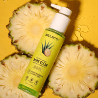 BELLAVITA Salicylic Acid & Niacinamide Anti-Acne Face Wash | Power of 6 Actives | Treats Active Acne for Pimples | Sulphate & Paraben Free | Oily & Acne Prone Skin | 100 ml