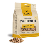 Vital Essentials Freeze Dried Raw Protein Mix-in Dog Food Topper, Duck Mini Nibs Topper for Dogs, 18 oz 1.13 Pound (Pack of 1)
