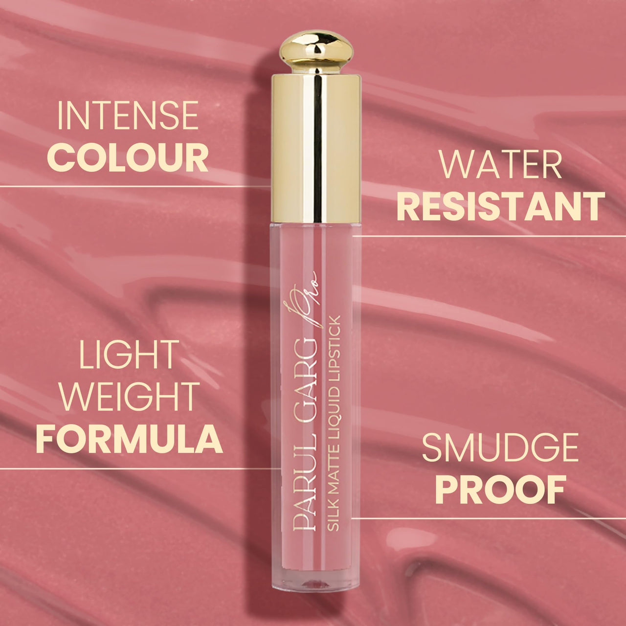 Parul Garg Silk Matte Liquid Lipstick (zinnia, 3ml)