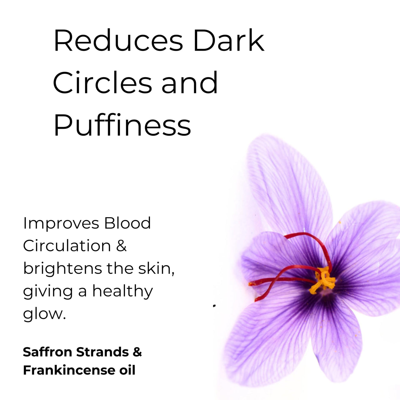 Noor Skincare Under Eye Serum - for Dark Circles Removal and Wrinkles, Under Eye Roll On & Dark Circle Remover, Anti Wrinkle, Heals Puffy Eyes and Fine Lines, 100% Organic (Women/Men)