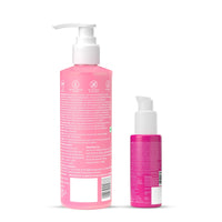 PLIX - THE PLANT FIX Hibiscus Frizz Control Hair Serum 50ml + Bond Repair Advanced Shampoo 200ml | Protects & Smoothes Frizzy Hair | 3x Strength with Fiberhance