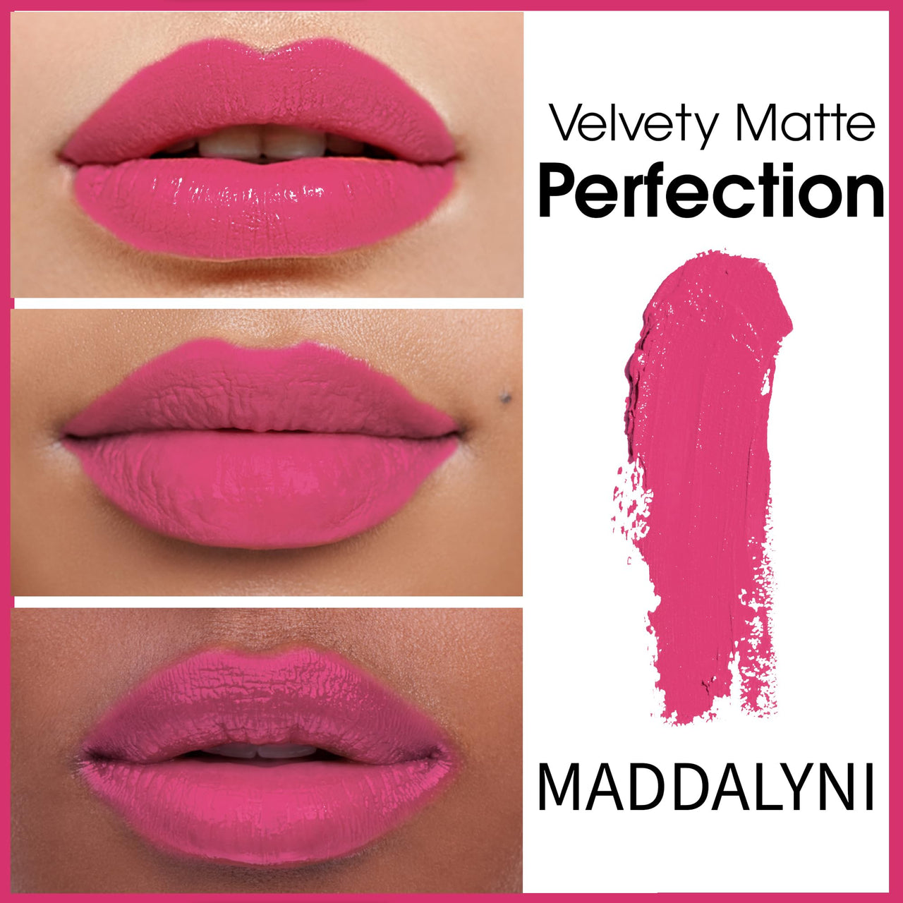 Moon Duchess Matte Perfection Lipstick, Strong Pay-off with Color Lock Technology for a Transfer-Proof and Anti-Darkening Charm with SPF, 24 Hour Moisturisation with Vitamin E-4.2g (Maddalyni, 4.2 g)