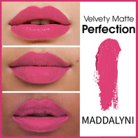 Moon Duchess Matte Perfection Lipstick, Strong Pay-off with Color Lock Technology for a Transfer-Proof and Anti-Darkening Charm with SPF, 24 Hour Moisturisation with Vitamin E-4.2g (Maddalyni, 4.2 g)