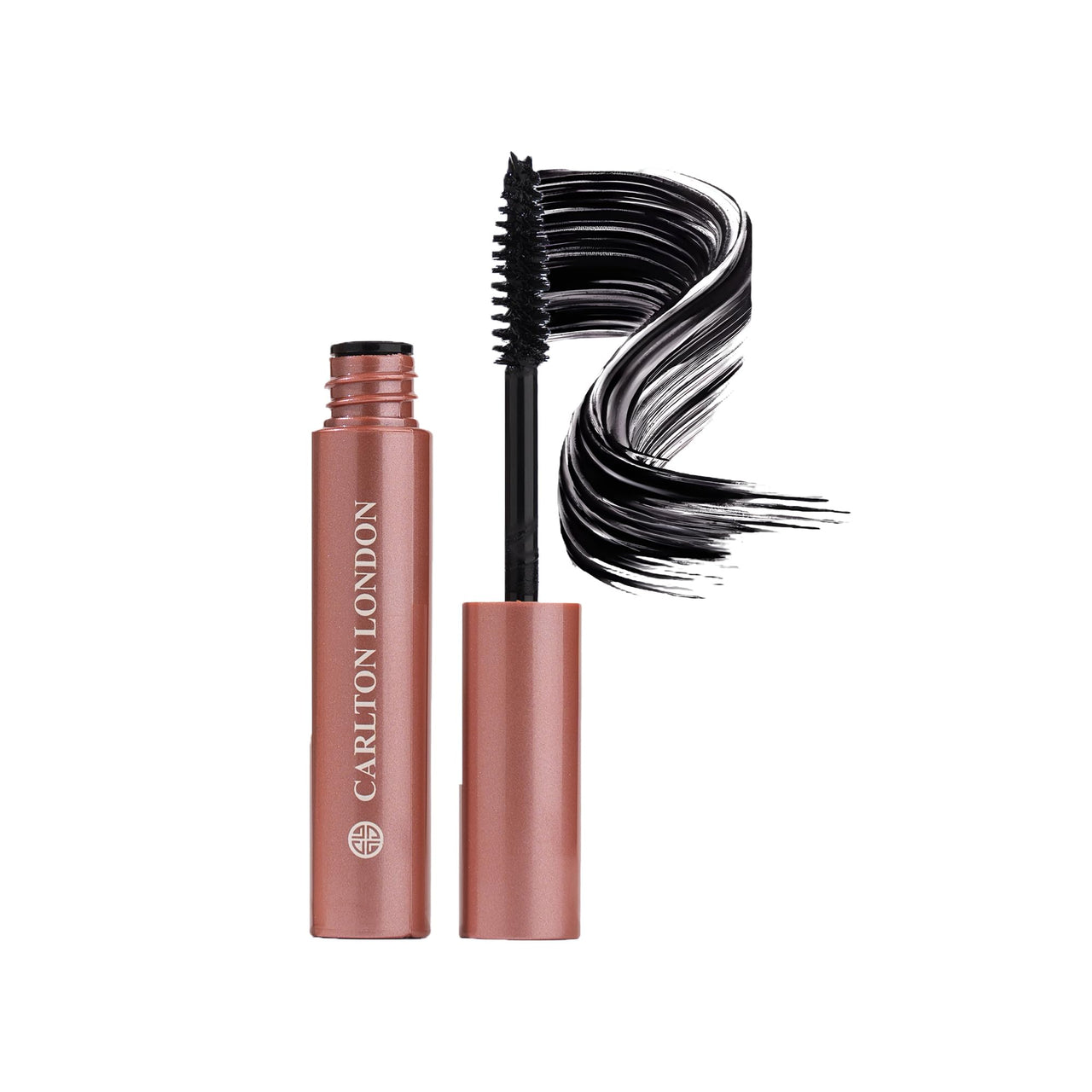 Carlton London Showstopper Black Mascara, Curls Lashes, Highly Pigmented Colour, Long-lasting (Up to 18 Hours Stay), Waterproof, Hypercurl - 6ML
