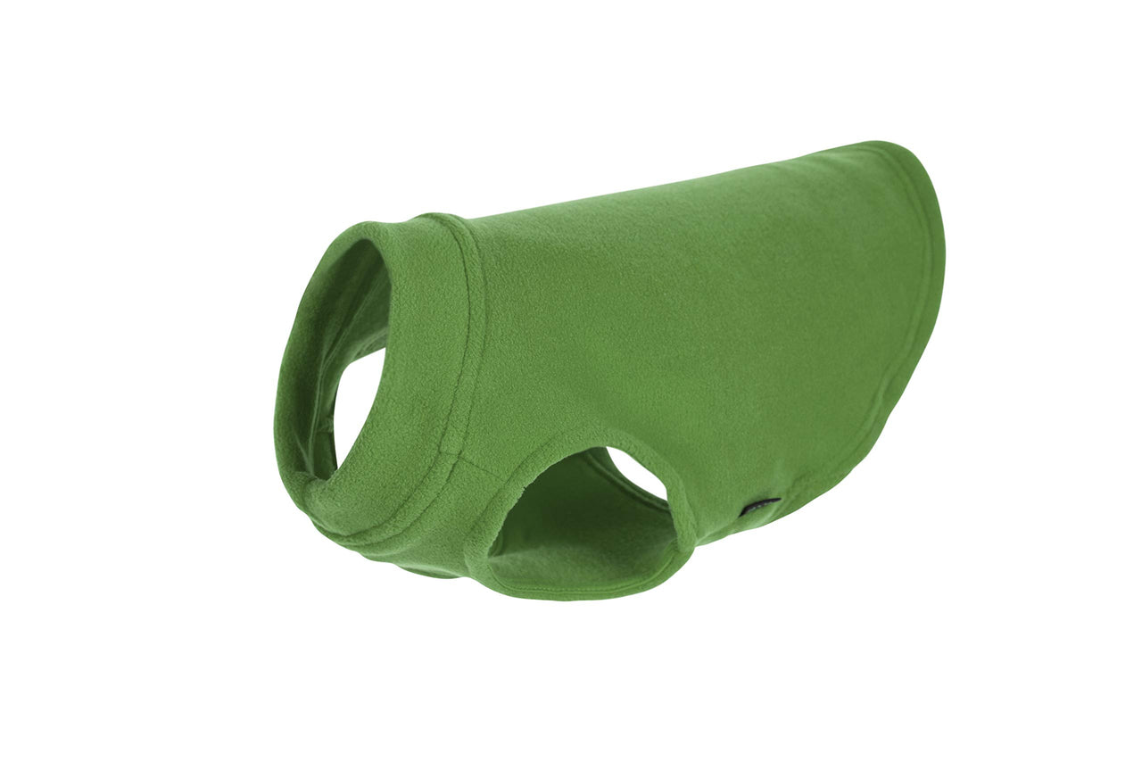 Gooby Stretch Fleece Vest Dog Sweater - Grass Green, X-Small - Warm Pullover Fleece Dog Jacket - Winter Dog Clothes for Small Dogs Boy - Dog Sweaters for Small Dogs to Dog Sweaters for Large Dogs X-Small Length (7")