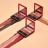 Charmacy Milano Gradient Eyeshadow Palette (Size 01) - 7.2g, Soft Texture, Mini Palette, Metallic, Travel Friendly, Highly Pigmented, Long Wear, Minimall Fallout, Vegan, Cruelty Free, Toxin Free