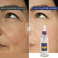 Pure Aatman Kumkumadi Saffron Face Oil with Blue Lotus | Ayurvedic Night Repair Oil for Super Glowing Skin