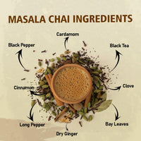 Golden Tips Masala Tea Bags (100 Cups) 100% Natural, 200 g